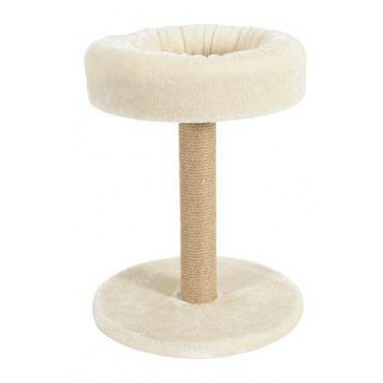 Škrabadlo stĺpik s pelechom béžová 45cm Zolux