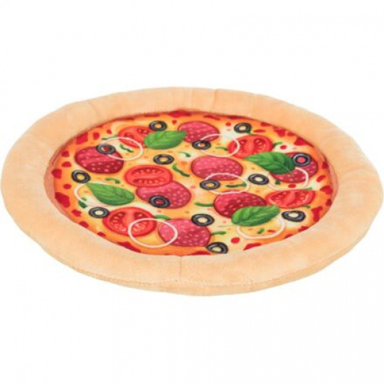 PIZZA, plyšová pizza, ø 26 cm PIZZA, plyšová pizza, ø 26 cm