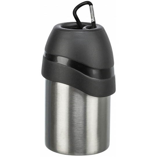 Fľaša kovová s plastovou miskou 300 ml