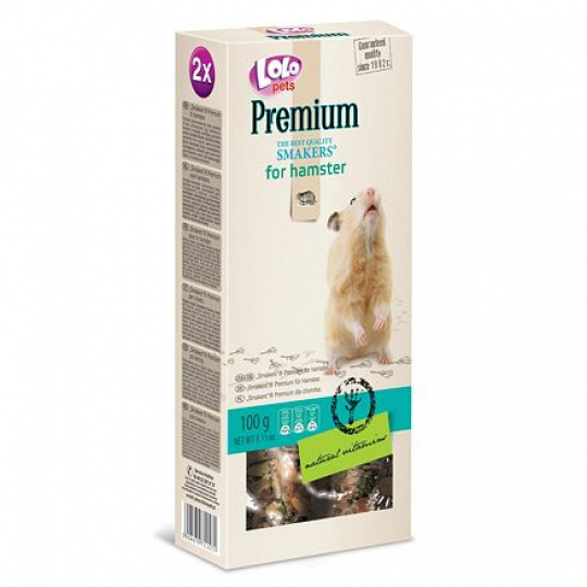 LOLO PREMIUM SMAKERS 2 triedy pre škrečky 100 g LOLO PREMIUM SMAKERS 2 triedy pre škrečky 100 g