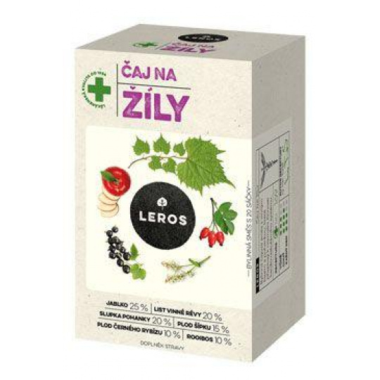 Čaj Leros Na žily 20x2g Čaj Leros Na žily 20x2g