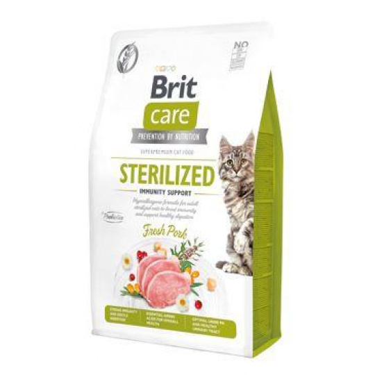 Brit Care Cat GF Sterilized Immunity Support 2kg Brit Care Cat GF Sterilized Immunity Support 2kg