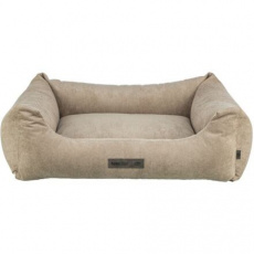 Pelech MATTEO, obdĺžnikový s vankúšovým okrajom, manšester, piesková Pelech MATTEO, obdĺžnikový s vankúšovým okrajom, manšester, piesková