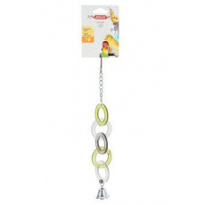 Hračka pre vtáky krúžky akryl Zolux