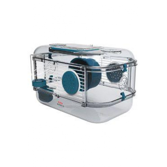 Klietka škrečok Rody 3 MINI modrá 33x21x18cm Zolux Klietka škrečok Rody 3 MINI modrá 33x21x18cm Zolux
