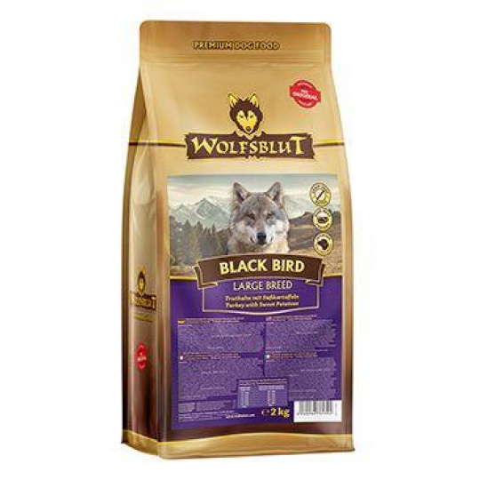 Wolfsblut Dog Large Breed Black Bird 2kg Wolfsblut Dog Large Breed Black Bird 2kg