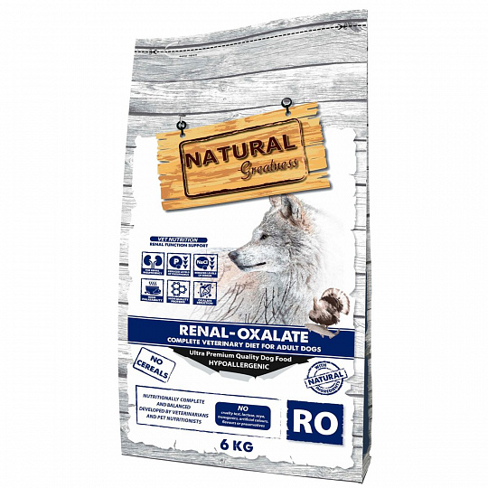 Natural Greatness RENAL - OXALATE veterinárna diéta pre psy