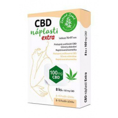 CBD náplasti Extra veľké 8ks