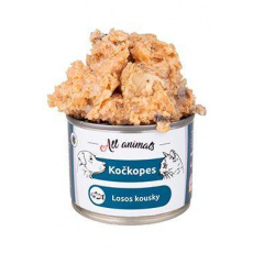 ALL ANIMALS konzerva MAČKOPES losos kúsky, 200 g ALL ANIMALS konzerva MAČKOPES losos kúsky, 200 g
