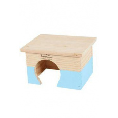 Domček pre hlodavce HOME COLOR S modrý Zolux Domček pre hlodavce HOME COLOR S modrý Zolux