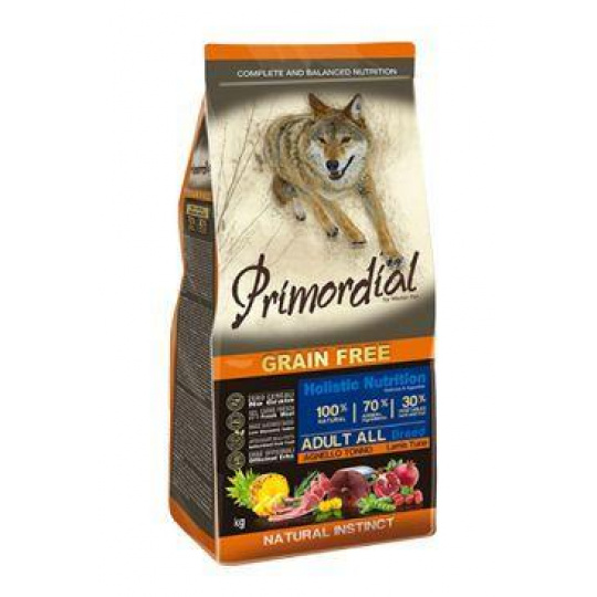 Primordial GF Dog Adult Tuna&Lamb 2kg