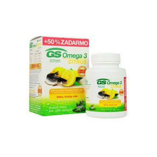 GS Omega 3 Citrus +D3 60cps GS Omega 3 Citrus +D3 60cps
