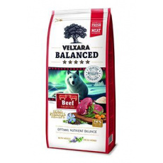 Velxara Balanced FM Dog Adult Monoprot.Beef&Rice 12kg