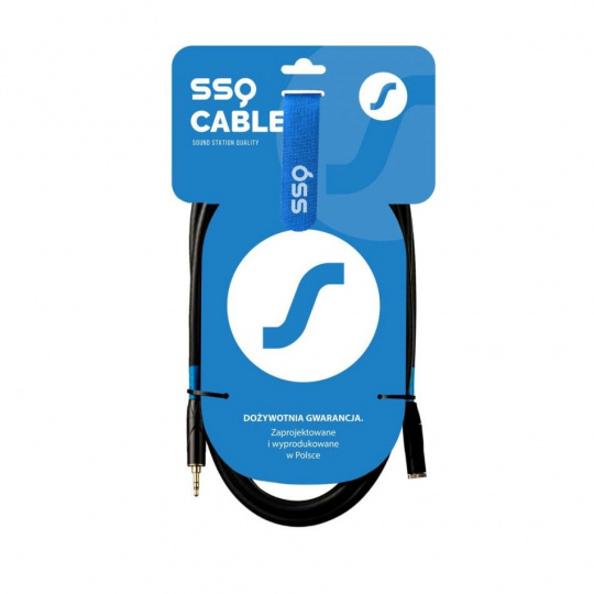 SSQ MiG5 - Kabel Jack Stereo 3,5 mm - Stereofonní zásuvka jack 3,5 mm, 5 m