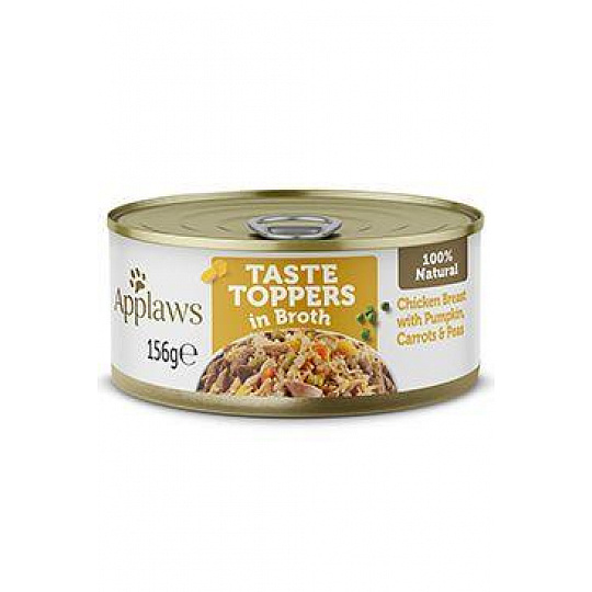 Applaws Dog konz. Toppers Broth kuracie s zeleninou 156g