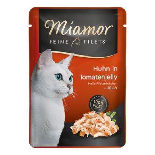 Miamor Cat Filet kapsička kuracie+paradajka v želé 100g Miamor Cat Filet kapsička kuracie+paradajka v želé 100g