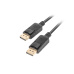 Lanberg CA-DPDP-10CC-0018-BK DisplayPort kabel 1,8 m Černá