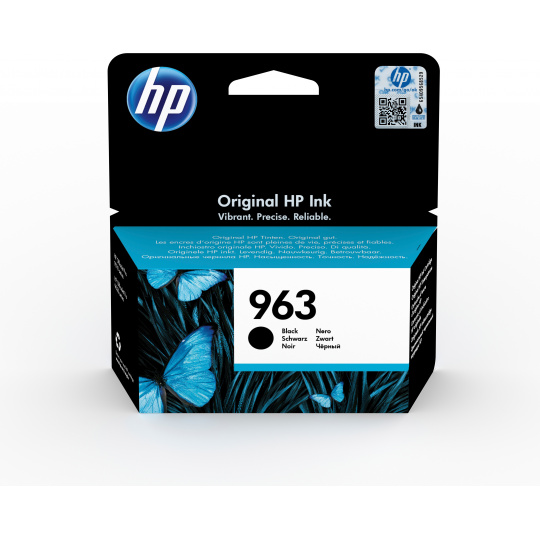 HP 963 Originální Černá 1 kusů