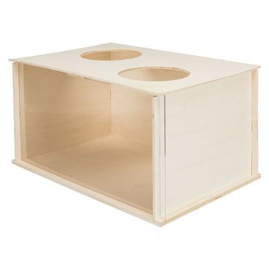 Box na norovanie pre králiky, 58 x 30 x 38 cm, drevo/akryl Box na norovanie pre králiky, 58 x 30 x 38 cm, drevo/akryl