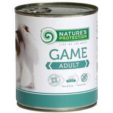 Natures P KONZERVA dog adult divá zver 800 g Natures P KONZERVA dog adult divá zver 800 g