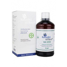 Koloidné striebro 0,5l koncentrácia 15ppm