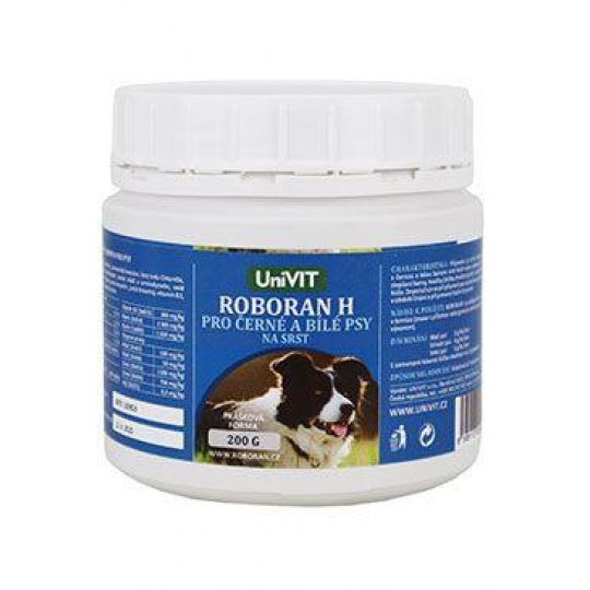 Roboran H pre psy Čierne a Biele 200g