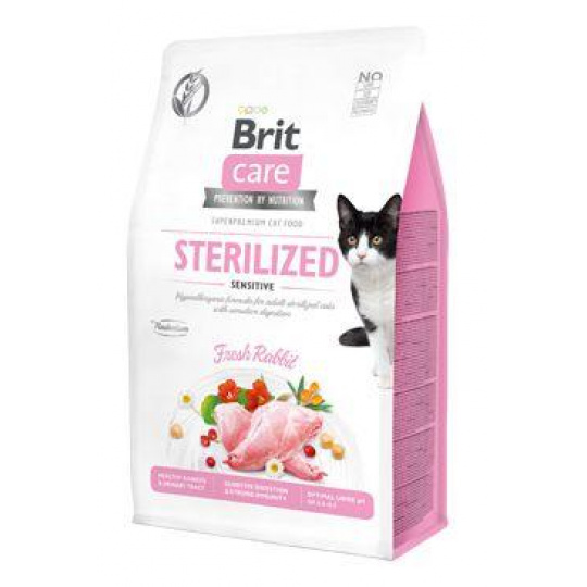 Brit Care Cat GF Sterilized Sensitive 0,4kg Brit Care Cat GF Sterilized Sensitive 0,4kg