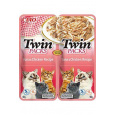 Inaba Twin Packs Cat Kapsička Tuniak & Kuracie 80 g