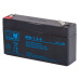 MPL MW POWER MW 1.3-6 Baterie do UPS Kyselinová olověný akumulátor AGM Bezúdržbový 6 V 1,3 Ah Černá