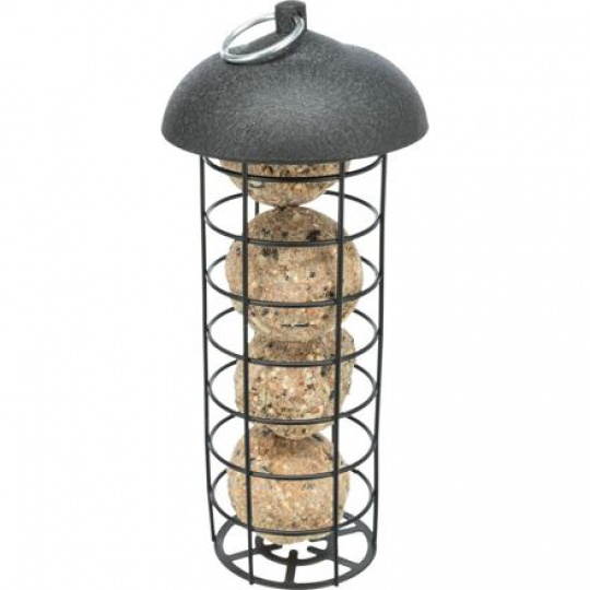 Zásobník na 4 lojové gule so strieškou, ø 10 × 21 cm, lakovaný kov Zásobník na 4 lojové gule so strieškou, ø 10 × 21 cm, lakovaný kov