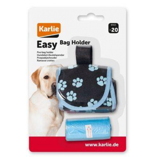 Puzdro nylon čierno-modré + vrecká 2x20ks KAR Puzdro nylon čierno-modré + vrecká 2x20ks KAR