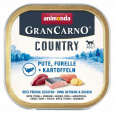 ANIMONDA GranCarno Adult Country Turkey, trout and potatoes - mokré krmivo pro psy - 150g