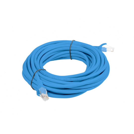 Lanberg Patchcord Rj45, Kat. 5e, UTP, 5m, modrá