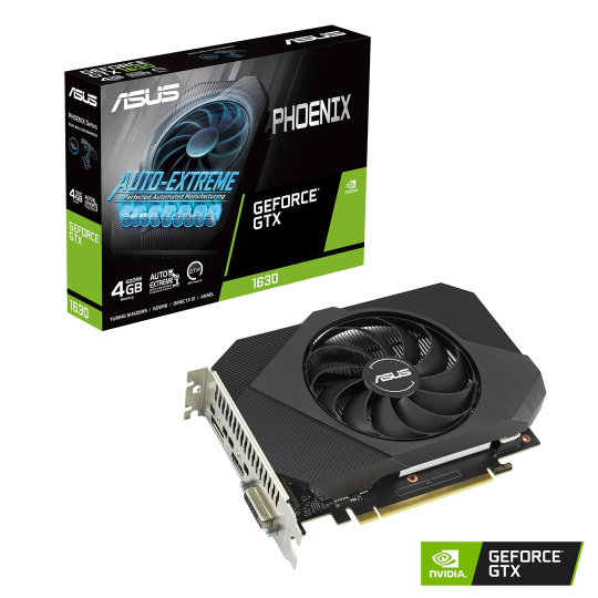 ASUS Phoenix PH-GTX1630-4G NVIDIA GeForce GTX 1630 4 GB GDDR6
