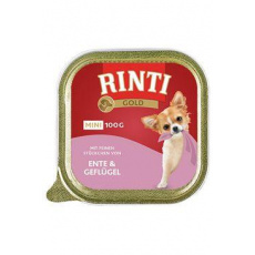 Rinti Dog Gold Mini vanička kačica+hydina 100g Rinti Dog Gold Mini vanička kačica+hydina 100g