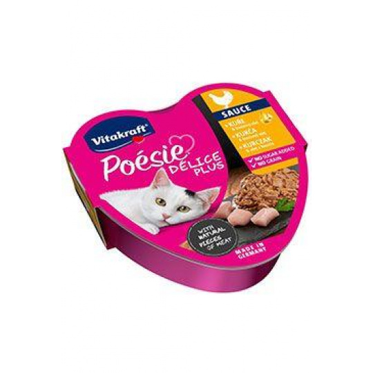 Vitakraft Cat Poésie Délice Plus Sauce kuracie 85g