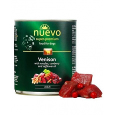 NUEVO dog Adult Venison Menue bal. 6 x 800 g konzerva NUEVO dog Adult Venison Menue bal. 6 x 800 g konzerva
