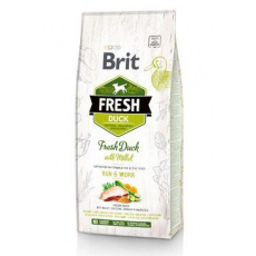 Brit Fresh Dog Duck & Millet Active Run & Work 2,5kg Brit Fresh Dog Duck & Millet Active Run & Work 2,5kg