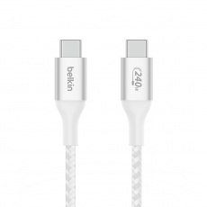 Belkin CAB015bt1MWH USB kabel USB 2.0 1 m USB C Bílá