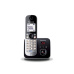 Panasonic KX-TG6821 DECT telefon Identifikace volajícího Černá, Stříbrná