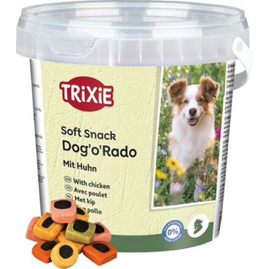 Soft Snack Dog´o´Rado - kuracie kúsky, vedierko 500 g Soft Snack Dog´o´Rado - kuracie kúsky, vedierko 500 g