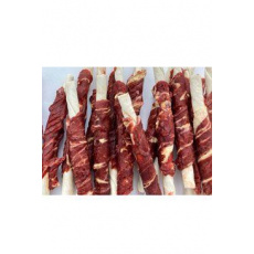 Pochúťka Kabanos obalený v hovädzom a treske 100g Pochúťka Kabanos obalený v hovädzom a treske 100g