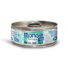MONGE NATURAL morské plody s kuracím mäsom pre mačky 80 g MONGE NATURAL morské plody s kuracím mäsom pre mačky 80 g