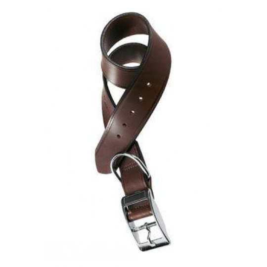 Obojok kožený VIP C 63cmx40mm, hnedý FP 1ks Obojok kožený VIP C 63cmx40mm, hnedý FP 1ks