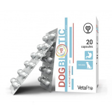 VetaPro Dog Biotic 20 cps. VetaPro Dog Biotic 20 cps.