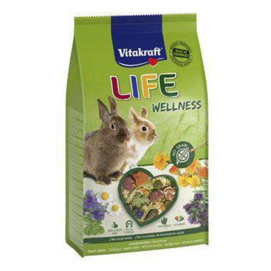 Vitakraft Rodent Rabbit Life Wellness 600g Vitakraft Rodent Rabbit Life Wellness 600g