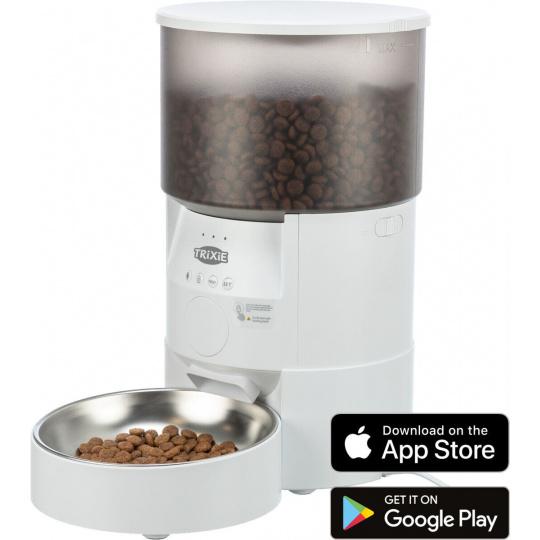 Automatické kŕmidlo TX-S Smart 3.01, 3l/18 x 31 x 18 cm, biela Automatické kŕmidlo TX-S Smart 3.01, 3l/18 x 31 x 18 cm, biela