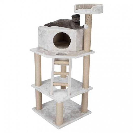 Škrabadlo MARLENA 151 cm svetlosivé