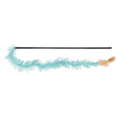 Udica s plyšovým chvostom a perím 48 cm Udica s plyšovým chvostom a perím 48 cm
