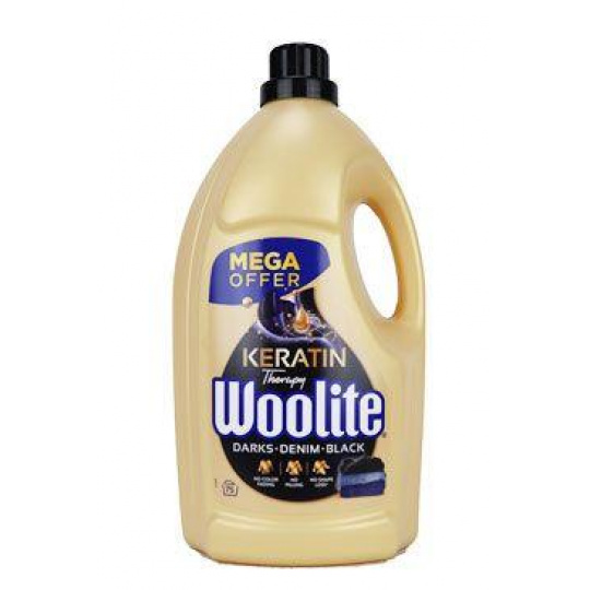 Prací gél Woolite Keratin Darks Den.Black 4,5l,75dávok